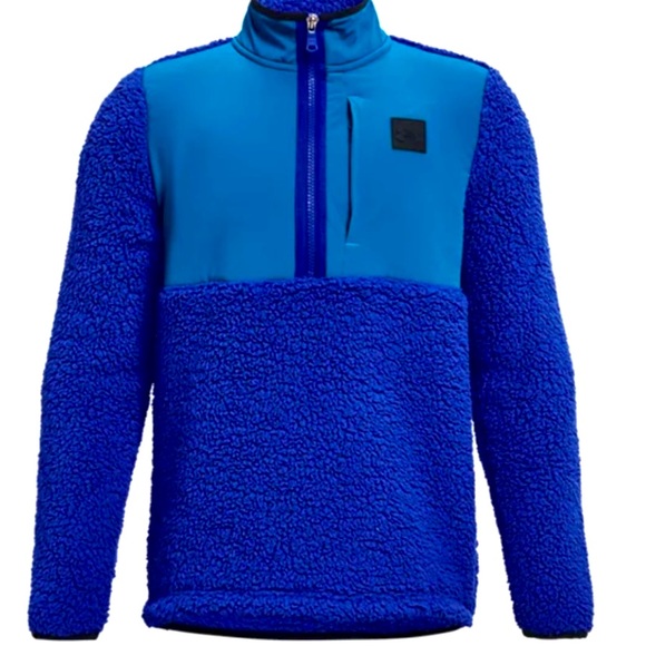 UNDER ARMOUR youth XL blue fleece jacket - Picture 1 of 6